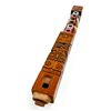 Image 1 : HAND MADE PERUVIAN TARKA WOODEN FLUTE FOLK ART