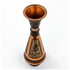 Image 4 : VINTAGE 11” HAND MADE ENGRAVED TALL COPPER VASE