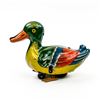 Image 2 : OLD MECHANICAL WIND-UP TIN LITHO DUCK - GERMANY