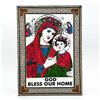 Image 1 : VIRGIN MARY BABY JESUS GOD BLESS OUR HOME MOSAIC