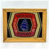 Image 1 : VTG MOLSON EXPORT ALE BEER ADVERTISING MIRROR