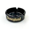 Image 1 : VTG DISNEYLAND BLACK GLASS ASHTRAY - WALT DISNEY