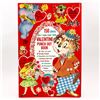 Image 1 : VINTAGE UN-PUNCHED 150 PC VALENTINES CARDS BOOK