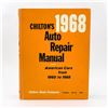 Image 1 : VINTAGE 1968 CHILTON’S AUTO REPAIR MANUAL BOOK