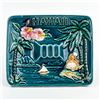 Image 1 : VINTAGE CERAMIC HAWAII ASHTRAY - PALM TREES HULA