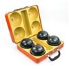 Image 2 : VTG HENSELITE LAWN BOWLS SET - CLASSIC DELUXE SIZE