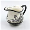 Image 2 : CERAMIC MUD PIE FLORAL BUTTERFLY THEMED PITCHER