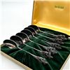 Image 1 : SET OF 6 BOY SCOUTS SPOONS IN BOX - CHESTER EP CO.
