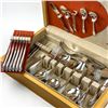 Image 2 : 1847 ROGER BROS SILVERPLATE FLATWARE 65PC DAFFODIL