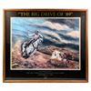 Image 1 : THE GREAT MONTANA CATTLE DRIVE 1989 FRAMED PRINT