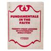 Image 1 : FUNDAMENTALS IN THE FAITH - BIBLE STUDY - RELIGION