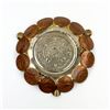 Image 2 : VTG AZTEC CALENDAR COIN ASHTRAY MAZATLAN MEXICO
