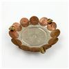 Image 3 : VTG AZTEC CALENDAR COIN ASHTRAY MAZATLAN MEXICO