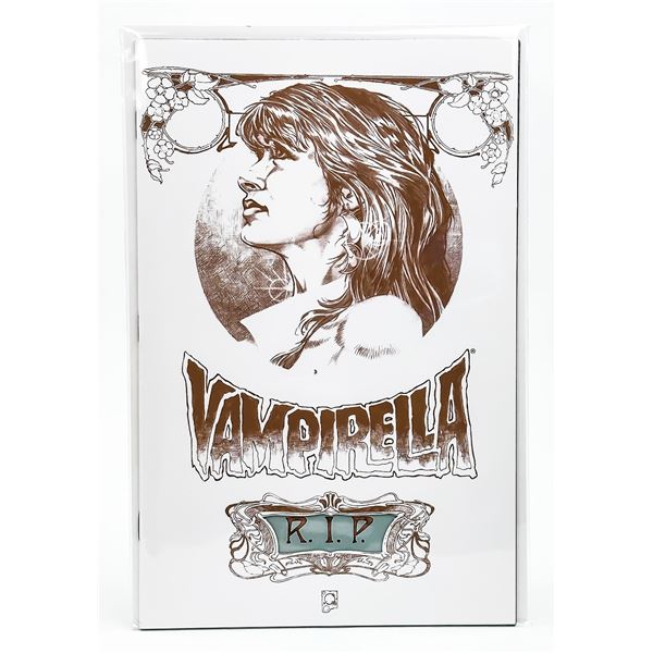 VAMPIRELLA LIVES #1 - R.I.P. DIE-CUT COVER - COMIC