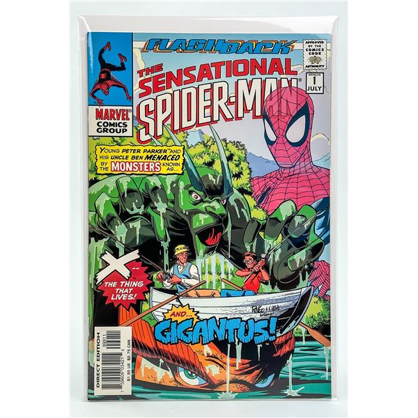 SENSATIONAL SPIDER-MAN #1 - FLASHBACK COMIC