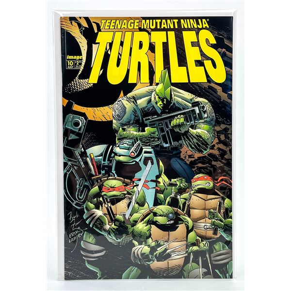 TEENAGE MUTANT NINJA TURTLES #10 - SAVAGE DRAGON