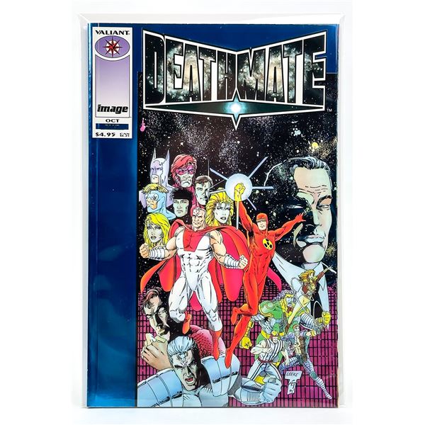 DEATHMATE BLUE - BLUE FOIL COVER - COMIC BOOK