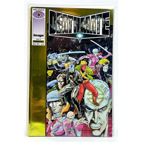 DEATHMATE YELLOW - YELLOW FOIL COVER COMIC BOOK