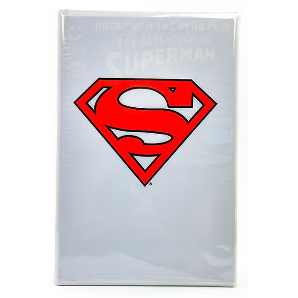 ADVENTURES OF SUPERMAN #500 BAG & TRADING CARD