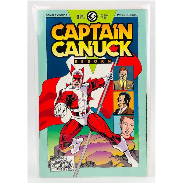 CAPTAIN CANUCK REBORN #0 - PRELUDE ISSUE COMIC