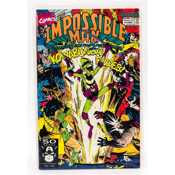 IMPOSSIBLE MAN #2 - MARVEL COMICS - COMIC BOOK