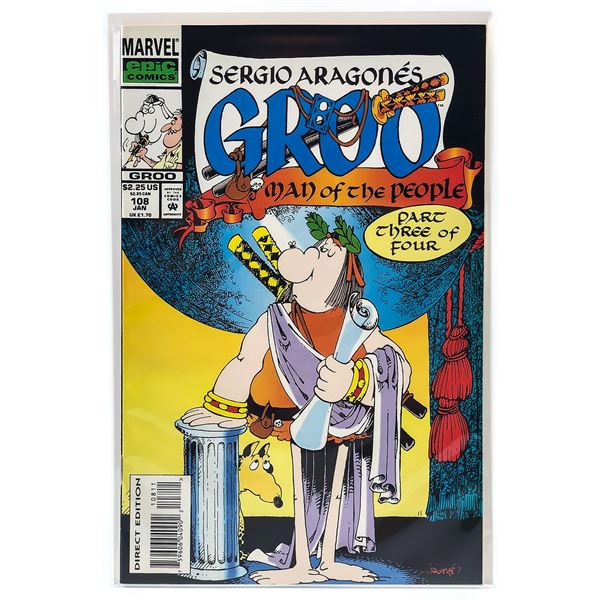 GROO #108 - SERGIO ARAGONES - MARVEL EPIC COMICS