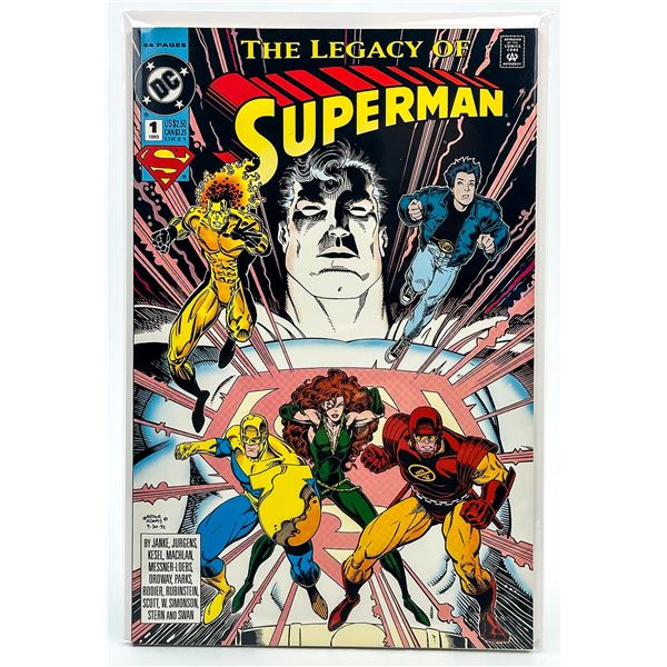 THE LEGACY OF SUPERMAN #1 - 64 PAGES - DC COMICS