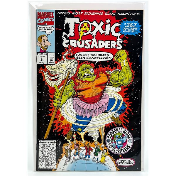 TOXIC CRUSADERS #6 - MARVEL COMICS - COMIC BOOK