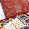 Image 2 : BLUE & WHITE DRAGON - CHINESE CHOPSTICKS - SET OF 6
