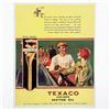 Image 2 : TEXACO GOLDEN MOTOR OIL ADVERTISING - BASEBALL