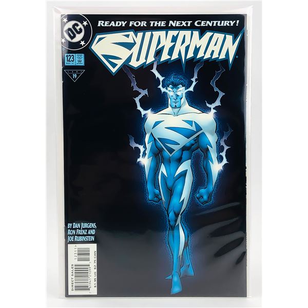 SUPERMAN #123 - READY FOR THE NEXT CENTURY! COMIC