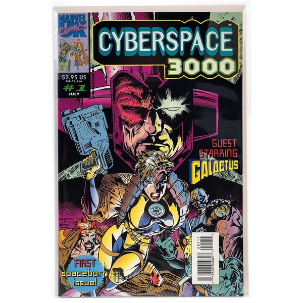 CYBERSPACE 3000 #1 - FIRST SPACEBORN ISSUE! COMIC