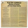 Image 2 : PLACIDO DOMINGO ROMANZAS DE ZARZUELAS - OPERA
