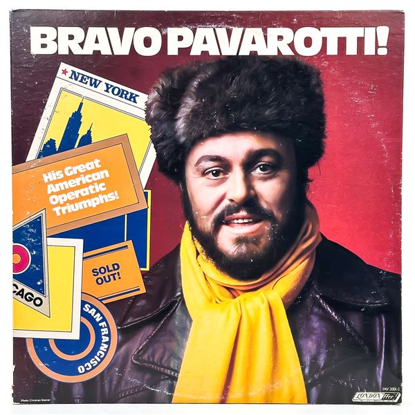 LUCIANO PAVAROTTI - BRAVO PAVAROTTI - 2LP - OPERA