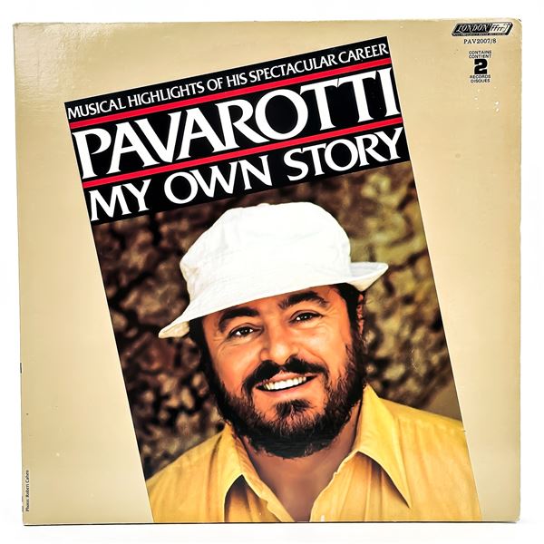 LUCIANO PAVAROTTI - MY OWN STORY - 2LP - OPERA