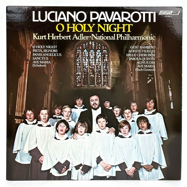 LUCIANO PAVAROTTI - O HOLY NIGHT - PHILHARMONIC