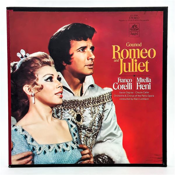 GOUNOD - ROMEO & JULIET - CORELLI - FRENI - OPERA