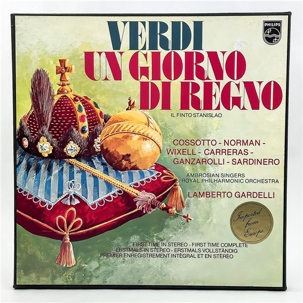 VERDI UN GIORNO DI REGNO - IMPORTED FROM EUROPE