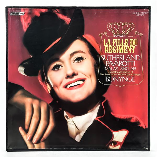 DONIZETTI - LA FILLE DU REGIMENT - PAVAROTTI - OPERA