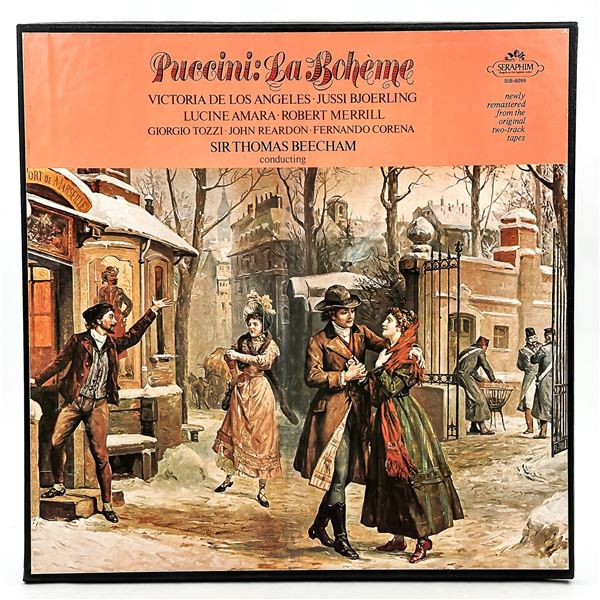 PUCCINI LA BOHEME - SIR THOMAS BEECHAM - OPERA