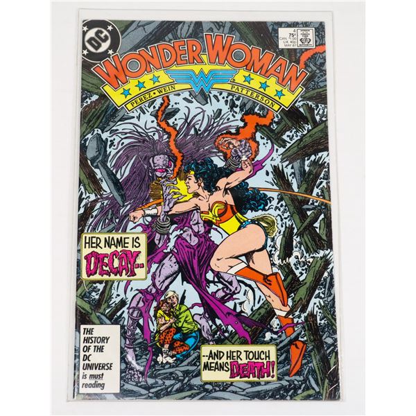 DC WONDER WOMAN #4 (1987)