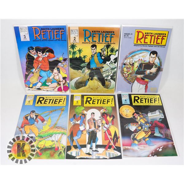 MAD DOG GRAPHICS KEITH LAUMER'S RETIEF ISSUES 1-6