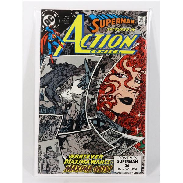 SUPERMAN IN ACTION COMICS #645