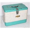 Image 1 : VINTAGE/ ANTIQUE METAL LINED COOLER (HOLIDAY)