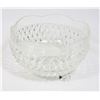 Image 2 : SMALL CUT GLASS FOOTED BOWL