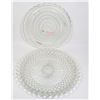Image 1 : TWO LARGE GLASS CAKE PLATES