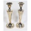 Image 1 : PAIR OF CANDLE STICKS STAMPED WM.A.ROGERS