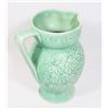Image 2 : GREEN VASE/ HANDLE BY SHORTER & SON