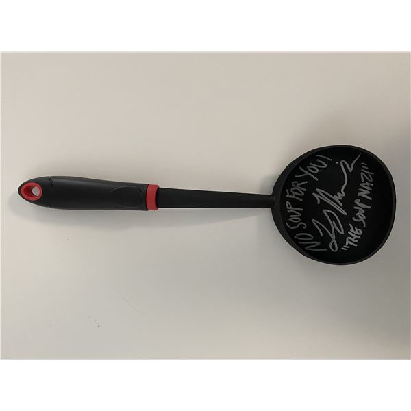 Seinfeld The Soup Nazi signed soup ladle