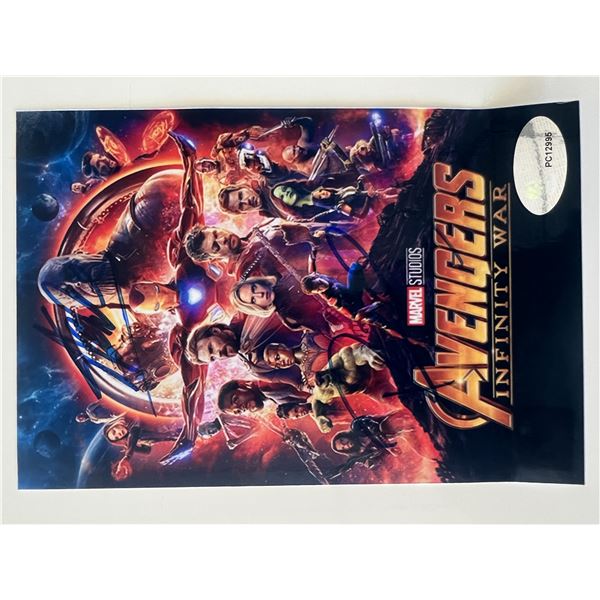 Avengers Infinity War signed photo